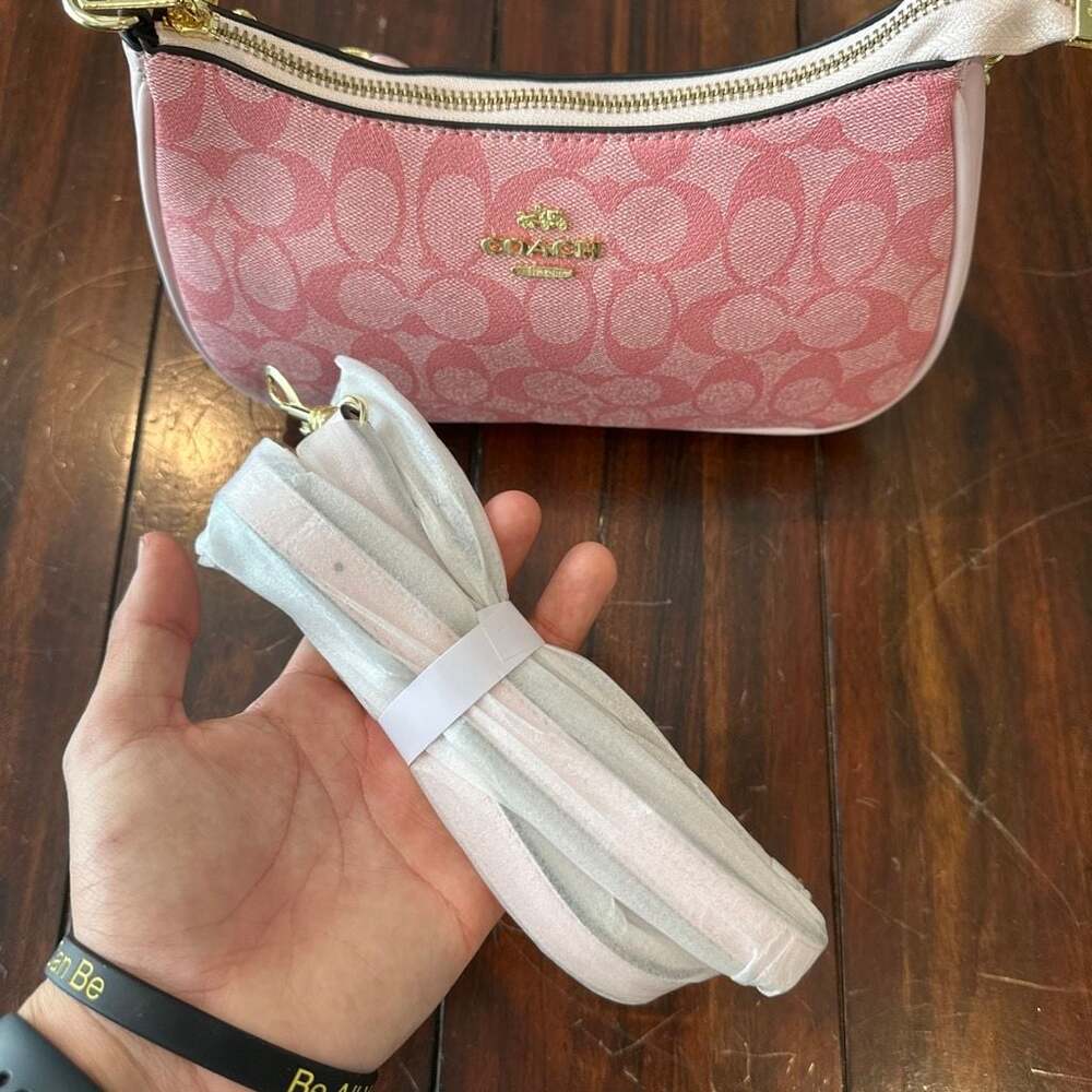 Coach Teri Shoulder Bag in Signature Canvas - Picture 7 of 7